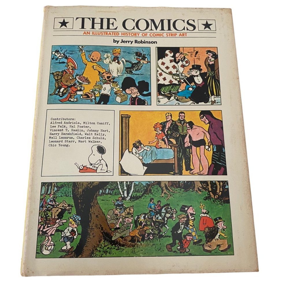 The Comics by Gerry Robinson 1974 1st ed harcover + DJ